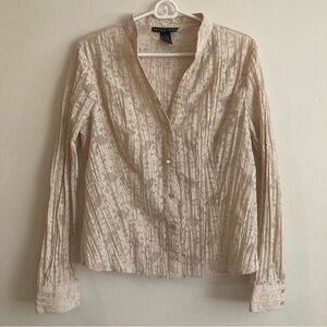 ANTILIA FEMME beige blouse